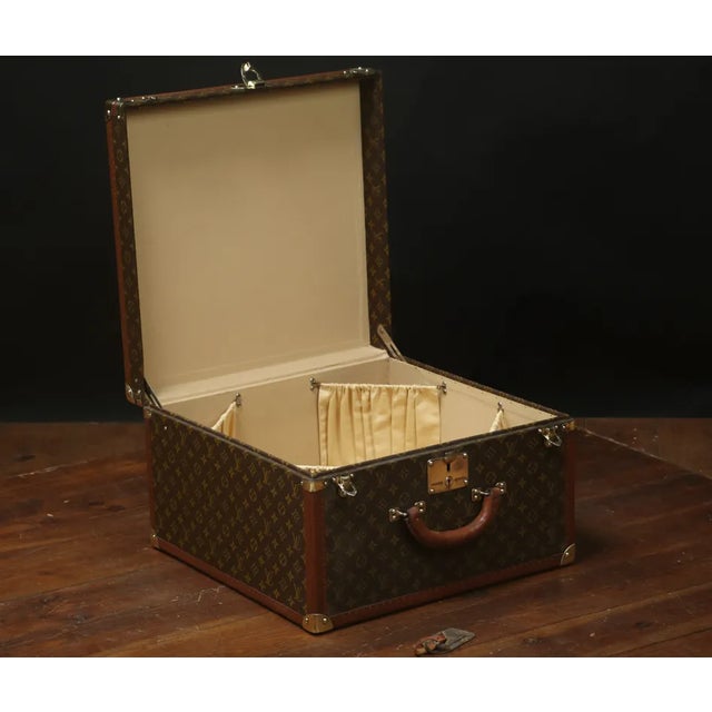 Monogrammed Hat Trunk by Louis Vuitton for Louis Vuitton For Sale - Image 3 of 10