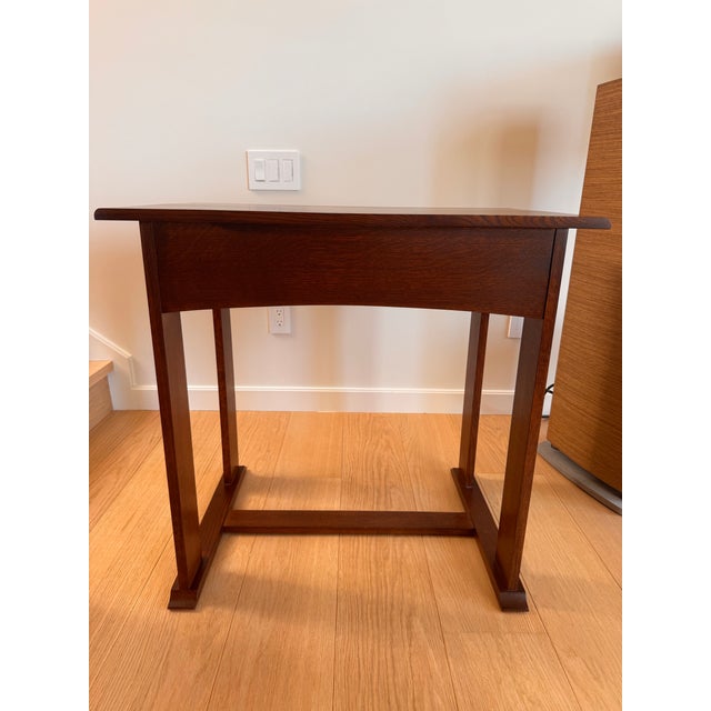 Stickley Harvey Ellis Mission Oak Arts and Crafts Style Desk For Sale - Image 10 of 10