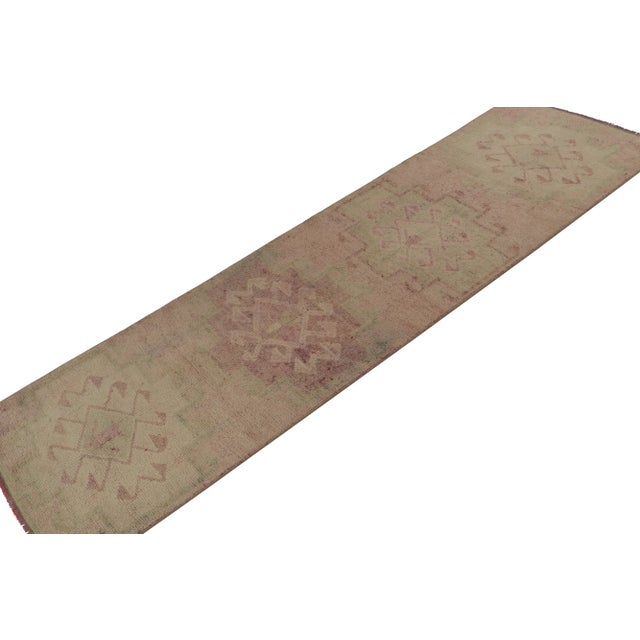 Originating from Turkey circa 1950-1960, a vintage tribal rug from a special curation of pieces newly acquired by R&K...