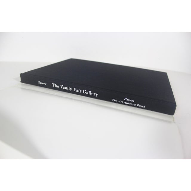 1979 the Vanity Fair Gallery: A Collector's Guide to the Caricatures Hard Cover Coffee Table Book by Jerold J. Savory For Sale - Image 4 of 13