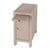 2020s Nora 12 in. W Rectangular Wood 1 Door Narrow End Table with Pull-Out Tray, Antique Taupe For Sale - Image 5 of 11