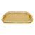 Vintage Carole Stupell Collection Gold-Tone Pierced Gallery Serving Tray, Hollywood Regency For Sale