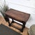 Antique Italian Carved Wood Wall Console Side Table, 1890s For Sale - Image 6 of 9