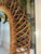 Vintage Wicker Mirror, 1950 For Sale - Image 3 of 12