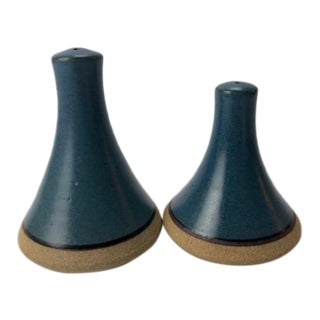 Vintage Salt & Pepper Art Pottery Shakers For Sale