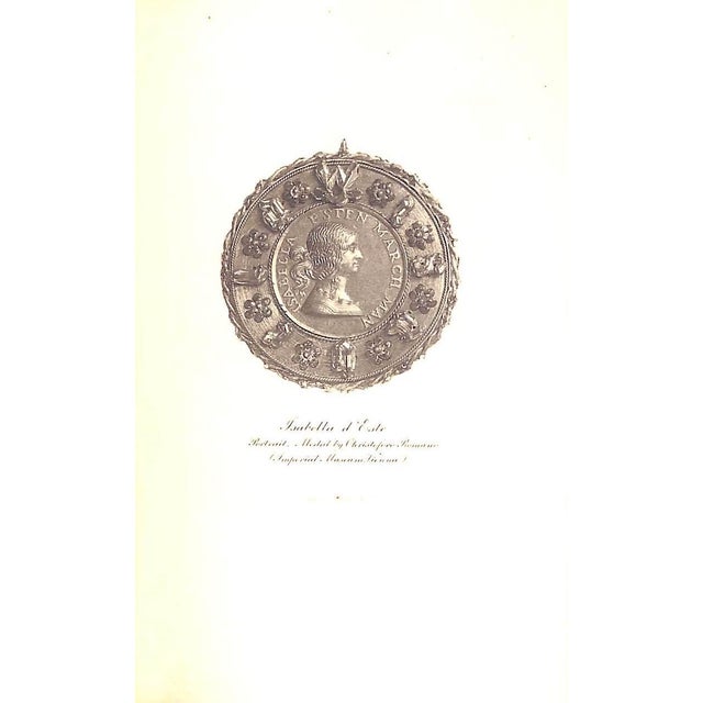 "Isabella d'Este Marchioness of Mantua 1479-1539 Volumes I & Ii" 1932 Cartwright, Julia (Mrs. Ady) For Sale In New York - Image 6 of 16