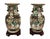 Pair Chinese Nanking Crackle Glaze Famille Verte Warrior Vases With Dragons, Late Qing C. 1880 For Sale - Image 9 of 10