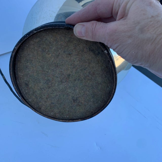 Vintage Mercury Glass Table Lamps a Pair For Sale - Image 9 of 10