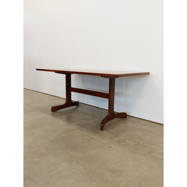 Mid-Century Modern Vintage Mid Century Modern Teak Dining Table Attributed to G Plan For Sale - Image 3 of 9