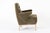 Metal Restored 1940s Art Deco Lounge Chair Mink Mohair, Matching Sofa Available For Sale - Image 7 of 15