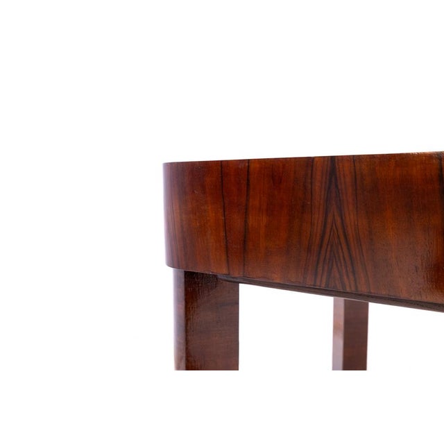 Art Deco Walnut Table by Jindřich Halabala, 1930s For Sale - Image 11 of 13