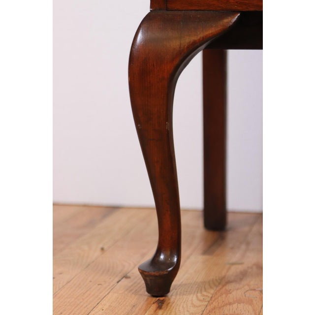 Vintage Mahogany Dark Tone Medical Display Cabinet For Sale - Image 16 of 16