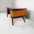 Art Deco Italian Desk in Wood and Glass, 1940s For Sale - Image 3 of 18