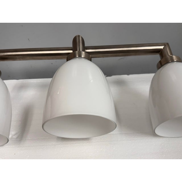 2020s Chapman & Myers for Visual Comfort Wilton Triple Bath Light For Sale - Image 5 of 12