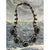 Mid 20th Century Vintage Red and Green Rhinestone Necklace For Sale - Image 5 of 12