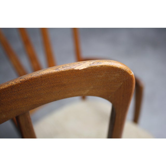 Koefoeds Hornslet Danish Modern Ingrid Chairs- Set of 6 For Sale In Orlando - Image 6 of 8