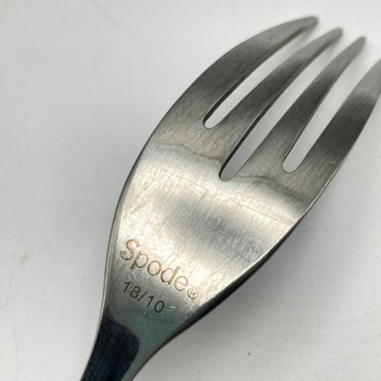 Spode “Baking Days” Stainless Flatware: Service for 11 (Rare “Polka Dot” Pattern) 57 Total Pieces For Sale - Image 11 of 18