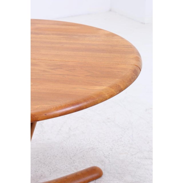 Wood Vintage Dining Table in Teak, 1960s For Sale - Image 7 of 13