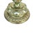 Late 19th Century Victorian Silvered Cornucopia Student Lamp With Emerald Shade For Sale - Image 6 of 12