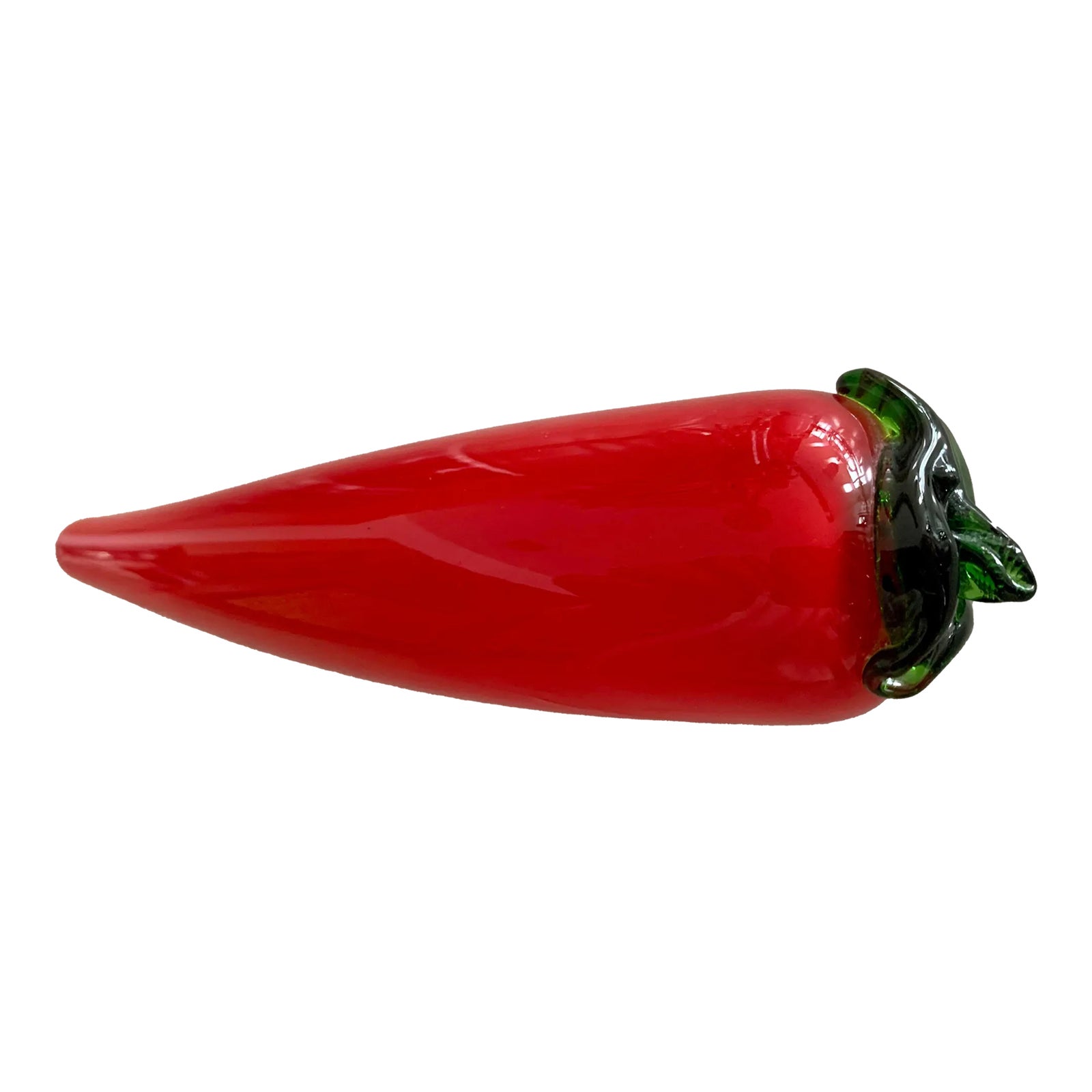 Vintage Red Murano Glass Pepper Chairish