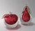Alfredo Barbini Vintage C.1960's Italian Alfredo Barbini Hand-Blown Murano Apple & Pear Bookends For Sale - Image 4 of 13