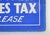 Vintage Don't Forget Sales Tax Please Cardboard Retail Wall Sign For Sale - Image 10 of 13