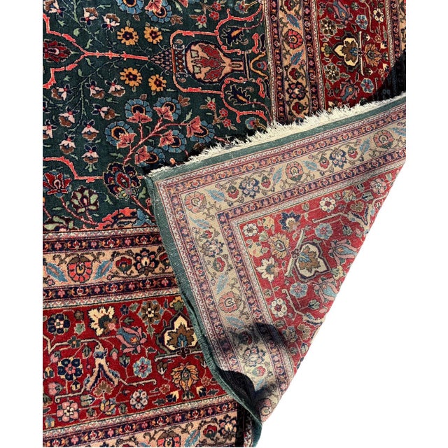 Huge Palace Size Handmade Persian Wool Tabriz Rug 13.5’ by 20’