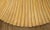 McGuire Sheaf of Wheat Vintage Bamboo, Rattan Round Glass Top Side Table For Sale - Image 4 of 13
