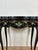 Chinese Black Lacquer Games Table with Hand-Painted Floral Decoration For Sale - Image 9 of 18