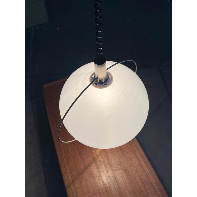 Mid-Century Swiss Space Age Pendant Lamp from Temde, 1960s For Sale - Image 6 of 18