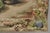 Red Jacquard Woven French Wall Tapestry Still Life Flowers & Mandolin by J&d For Sale - Image 8 of 12