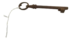 Antique English Cast Iron Key