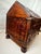 Brown Antique Carved Cedar Dowry Box For Sale - Image 8 of 9