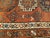 Antique Kazak Area Rug, Handwoven Wool Geometric Design, 1890s, 4' x 8' For Sale - Image 15 of 17