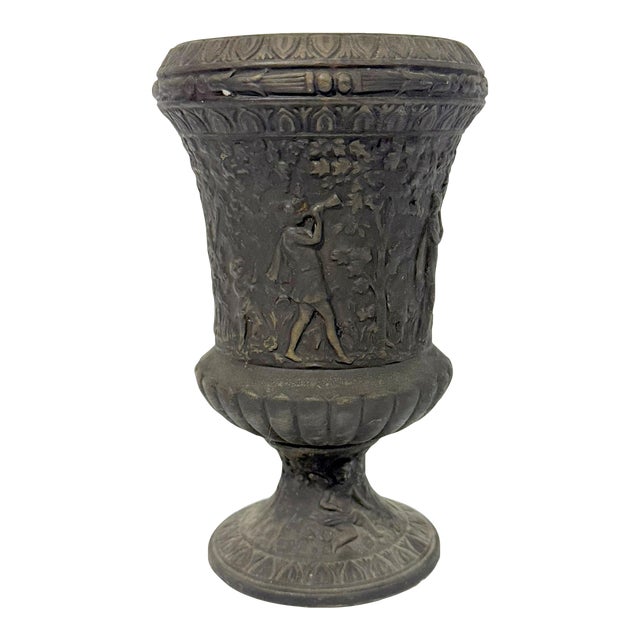 Early 20th Century Metal Urn For Sale
