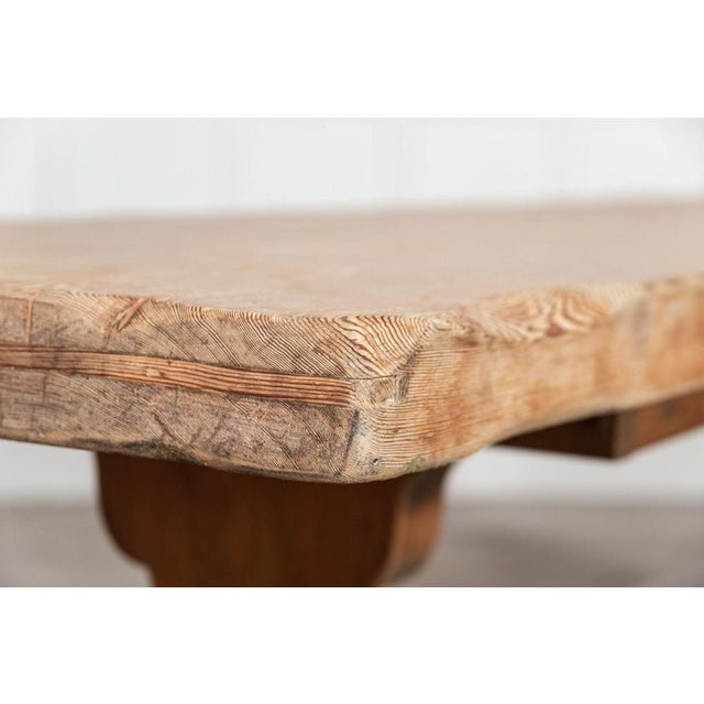 Monumental Scottish Pine Refectory Table, 1880 For Sale - Image 15 of 16