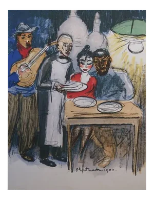 Kees van Dongen - Montmartre 1900 - Original Lithograph