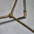 Sage Green Lacquered Floor Lamp with Brass Details from Stilnovo, Italy, 1955 For Sale - Image 9 of 12