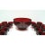 1960s Vintage Ruby Glass Punch Bowl Set - 25 Pieces For Sale - Image 5 of 5