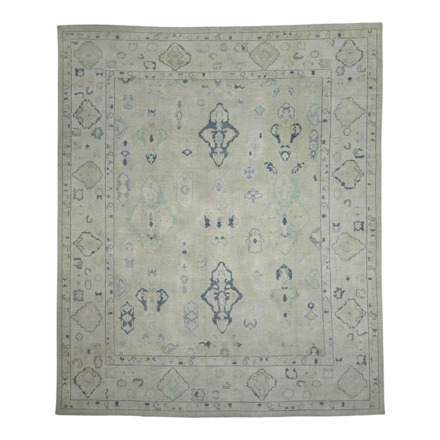 Oushak Rug 12'8" x 15'3" #17848 For Sale