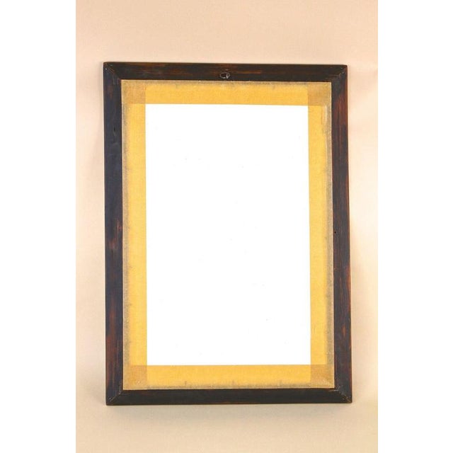 Antique Biedermeier Wall Mirror in Walnut Frame, 1830 For Sale - Image 15 of 16