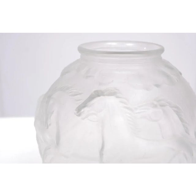 Art Deco Satined Ball Vase by Karl Zentner, 1930s For Sale - Image 6 of 7