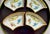 Japanese Porcelain Appetizer Server W/7 Pieces & Original Container Box For Sale - Image 9 of 12