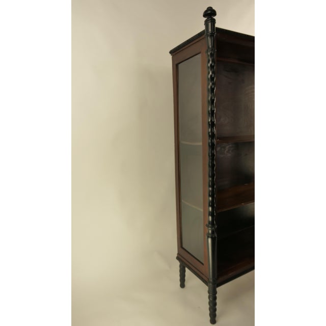 Antique Edwardian Display Case, 1890s For Sale - Image 11 of 12