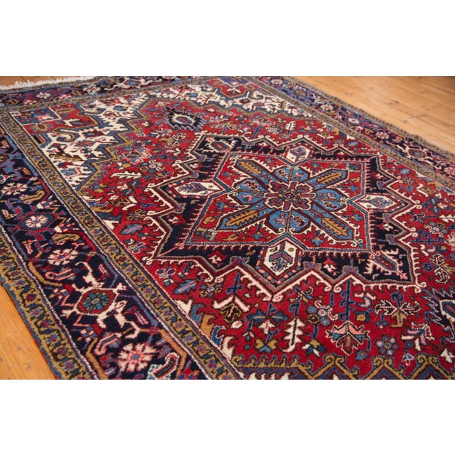 Vintage Mehrivan Rug - 6'10" X 8'11" For Sale - Image 9 of 12