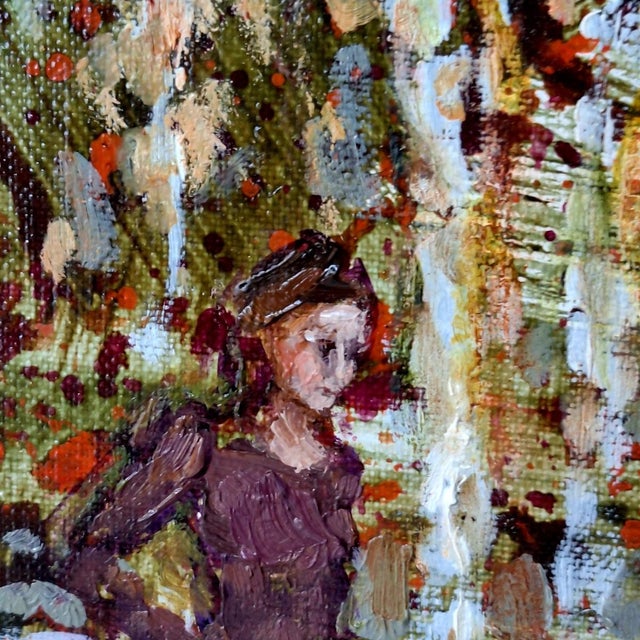 Martta Weg, Autumn in Mostowka (Cycle: The Forest), Oil on Canvas, 2025 For Sale - Image 6 of 10