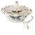 Large Vintage Italian Majolica Porcelain Soup Tureen Set With Platter & Ladle For Sale - Image 4 of 18