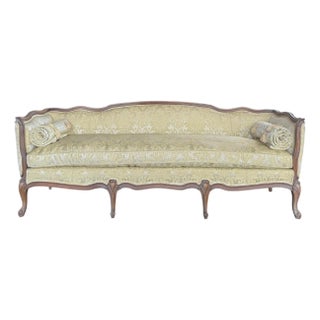 1960s Louis XV Style Fruitwood Sofa by Meyer Gunther Martini For Sale