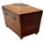 18th Century Georgian Sarcophagus-Shaped Mahogany Tea Caddy For Sale - Image 6 of 11