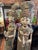 Beautiful pair of antique Indonesian Rice Goddesses (Dewi Sri). Revered in Java, Bali & Lombok for her role as the goddess...